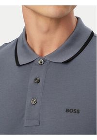 BOSS Polo Parlay 190 50494697 Niebieski Regular Fit. Typ kołnierza: polo. Kolor: niebieski. Materiał: bawełna #5