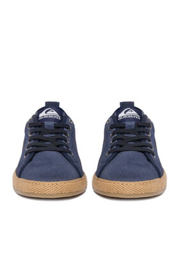 Quiksilver Espadryle EO-ESPRINT-07 MI08 Granatowy. Kolor: niebieski. Materiał: zamsz, skóra