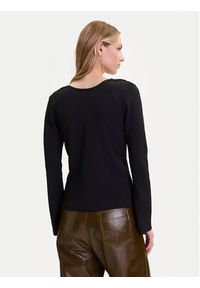 Vero Moda Bluzka Cille 10334657 Czarny Slim Fit. Kolor: czarny. Materiał: syntetyk #8