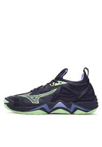 Mizuno Buty halowe Wave Momentum 3 V1GA2312 Niebieski. Kolor: niebieski. Materiał: mesh, materiał. Model: Mizuno Wave #3