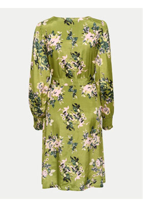 Kaffe Sukienka letnia Pollie 10508274 Zielony Regular Fit. Kolor: zielony. Materiał: wiskoza. Sezon: lato