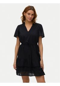 Vero Moda Sukienka koktajlowa Trine 10342726 Czarny Regular Fit. Kolor: czarny. Materiał: bawełna. Styl: wizytowy #1
