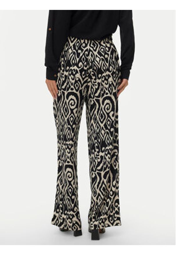 Vero Moda Spodnie materiałowe Friga 10339389 Beżowy Wide Leg. Kolor: beżowy. Materiał: syntetyk