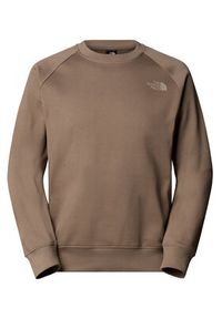 The North Face Bluza Redbox NF0A89FA Brązowy Regular Fit. Kolor: brązowy. Materiał: bawełna #3