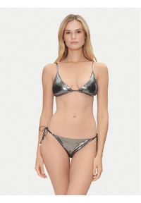 Emporio Armani Bikini EW000596 AF12203 FC072 Srebrny. Kolor: srebrny. Materiał: syntetyk