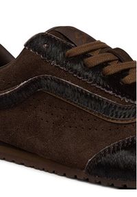 Vans Sneakersy Super Lowpro VN000D83BRO1 Brązowy. Kolor: brązowy. Materiał: zamsz, skóra #4