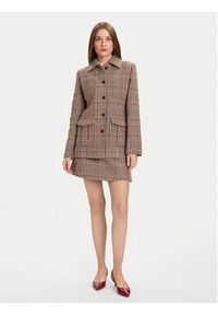 TOMMY HILFIGER - Tommy Hilfiger Kurtka przejściowa Seasonal WW0WW46656 Beżowy Slim Fit. Kolor: beżowy. Materiał: bawełna