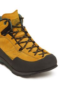 LA SPORTIVA - La Sportiva Trekkingi Boulder X Mid GTX ZFAS054E32E26 Żółty. Kolor: żółty. Materiał: skóra, zamsz. Sport: turystyka piesza #4