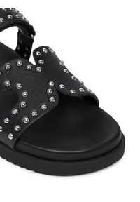 Steve Madden Klapki Missile-S 11003772 Czarny. Kolor: czarny. Materiał: skóra #5