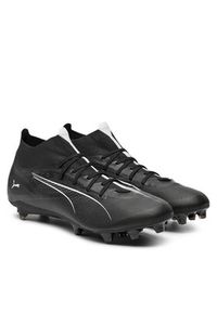 Puma Buty do piłki nożnej Ultra 5 Match+ Fg/Ag 107686 Czarny. Kolor: czarny. Materiał: skóra