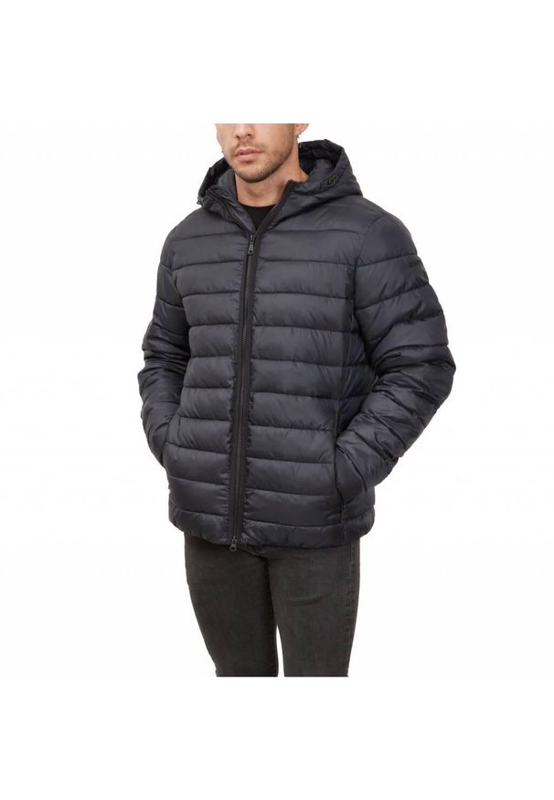 Geox - Kurtka GEOX M0428X T2683 M DENNIE HOOD JKT Niebieski. Kolor: niebieski. Materiał: tkanina