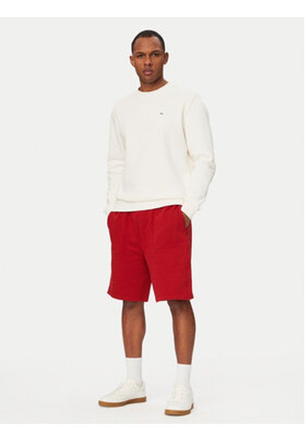 TOMMY HILFIGER - Tommy Hilfiger Szorty sportowe UM0UM03914 Czerwony Regular Fit. Kolor: czerwony. Materiał: bawełna. Styl: sportowy