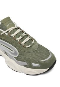 Replay - REPLAY Sneakersy GMSIQ.000.C0001T Zielony ciemny. Kolor: zielony. Materiał: materiał #4