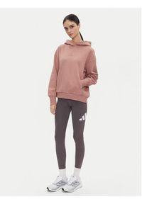 Adidas - adidas Bluza ALL SZN Fleece JD4669 Różowy Loose Fit. Kolor: różowy. Materiał: bawełna, syntetyk