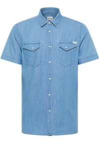 Mustang - MĘSKA KOSZULA JENSOWA MUSTANG Eloy Denim Blue 1015234 5000 200. Materiał: denim #7