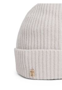 TOMMY HILFIGER - Tommy Hilfiger Czapka Th Cashmere AW0AW17772 Szary. Kolor: szary. Materiał: kaszmir, materiał #4