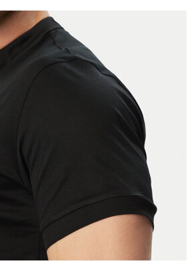 BOSS T-Shirt PL_PS Spirit70 QZ 50559790 Czarny Regular Fit. Kolor: czarny. Materiał: bawełna
