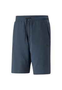 Spodenki Puma RADCAL, Mężczyźni. Kolor: niebieski. Materiał: materiał, bawełna. Sport: fitness