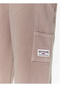 BDG Urban Outfitters Spodnie materiałowe BDG UTILITY SKATE SAND 76474220 Beżowy Relaxed Fit. Kolor: beżowy. Materiał: bawełna #5