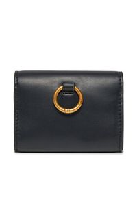 Guess Mały Portfel Damski Izzy RW1600 P4101 Czarny. Kolor: czarny. Materiał: skóra