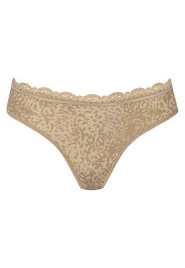 Calvin Klein Underwear Komplet stringów LV00QD5300 Kolorowy. Materiał: syntetyk. Wzór: kolorowy