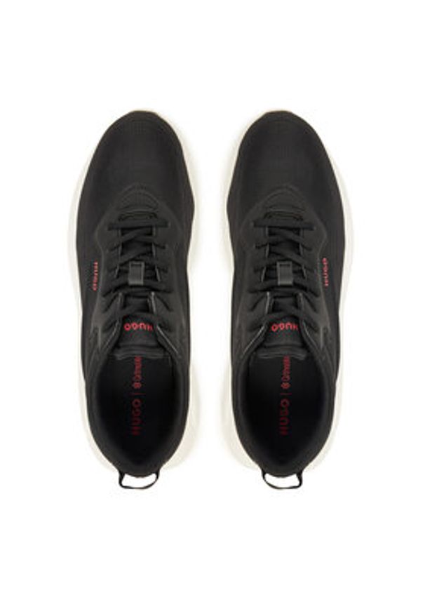 Hugo - HUGO Sneakersy Leon 50552689 Czarny. Kolor: czarny. Materiał: materiał