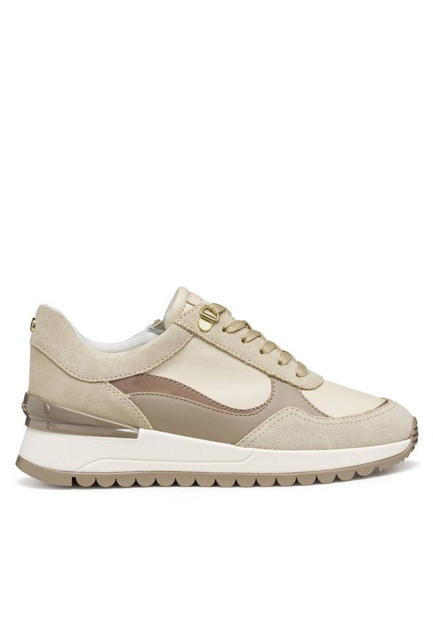 Sneakersy Geox. Kolor: beżowy