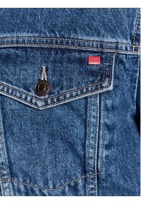 Hugo Kurtka jeansowa 077 50477588 Niebieski Regular Fit. Kolor: niebieski. Materiał: bawełna