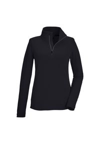 Bluza damska Killtec KSW 101 WMN FLC SHRT. Kolor: czarny, fioletowy, szary, wielokolorowy