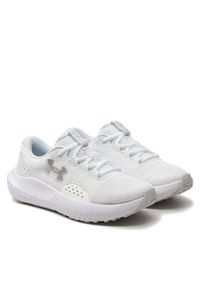 Under Armour Buty do biegania Ua W Charged Surge 4 3027007 Biały. Kolor: biały. Materiał: materiał #2