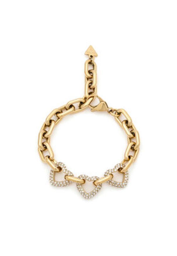 Guess Bransoletka JUBB06 012JW Złoty. Materiał: metalowe. Kolor: złoty
