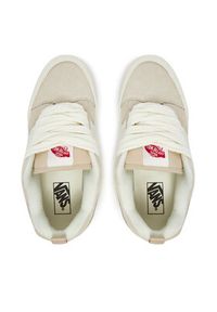 Vans Tenisówki Knu Skool VN000D750CK1 Beżowy. Kolor: beżowy. Materiał: skóra