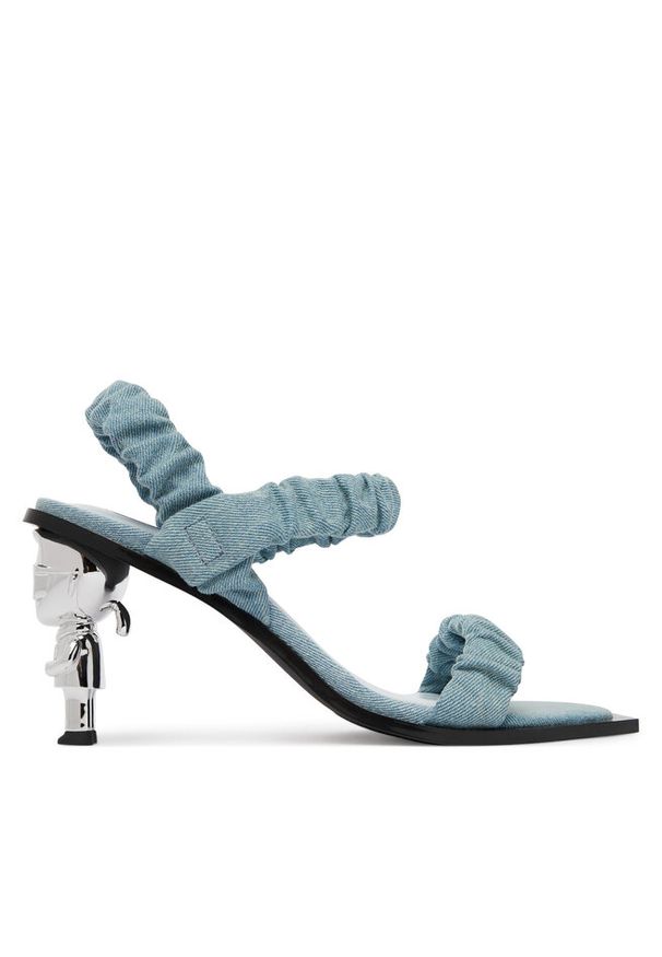 Karl Lagerfeld - Sandały KARL LAGERFELD. Kolor: niebieski