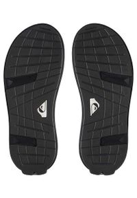 Japonki plażowe dla dorosłych Quiksilver Layover Travel. Okazja: na plażę. Kolor: czarny. Styl: sportowy
