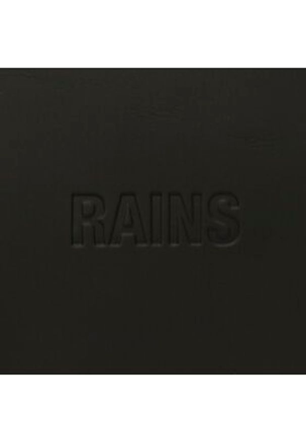 Rains Kosmetyczka 15600 Czarny. Kolor: czarny. Materiał: skóra