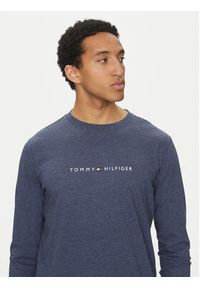 TOMMY HILFIGER - Tommy Hilfiger Longsleeve UM0UM03531 Granatowy Regular Fit. Kolor: niebieski. Materiał: bawełna. Długość rękawa: długi rękaw #4