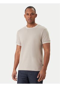 JOOP! T-Shirt Jose 30101942 Beżowy Regular Fit. Kolor: beżowy. Materiał: bawełna #1