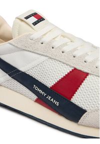 Tommy Jeans Sneakersy Retro Runner Archive Open Mesh EM0EM01715 Biały. Kolor: biały. Materiał: zamsz, skóra #2