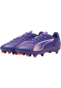 Buty Puma Ultra 5 Play FG/AG 107689 01 fioletowe. Zapięcie: sznurówki. Kolor: fioletowy. Materiał: włókno, materiał. Szerokość cholewki: normalna. Sport: piłka nożna #5