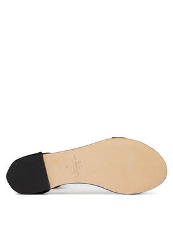 Elisabetta Franchi Sandały SA-88L-62E2-V540 Czarny. Kolor: czarny. Materiał: skóra, zamsz