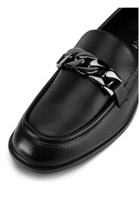 Jenny - JENNY Loafersy HY13293-8 Czarny. Kolor: czarny. Materiał: materiał #8