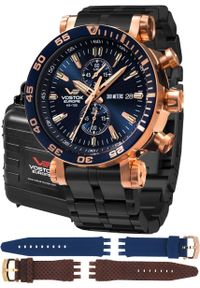 Zegarek męski Vostok Europe VK61-575B590BB czarny. Kolor: czarny #1