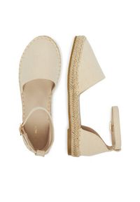DeeZee Espadryle E8265-6 Beżowy. Kolor: beżowy. Materiał: materiał #6