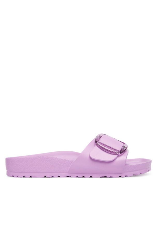 Birkenstock Klapki Madrid Big Buckle 1031257 Fioletowy. Kolor: fioletowy. Materiał: syntetyk