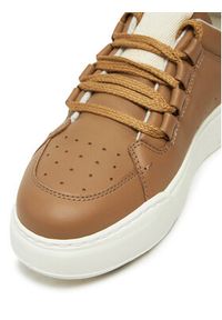 Max Mara Sneakersy PUFFYGREEN 2424766172650 Brązowy. Kolor: brązowy. Materiał: skóra #6