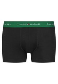 TOMMY HILFIGER - Tommy Hilfiger Komplet 3 par bokserek UM0UM02763 Czarny. Kolor: czarny. Materiał: bawełna #8