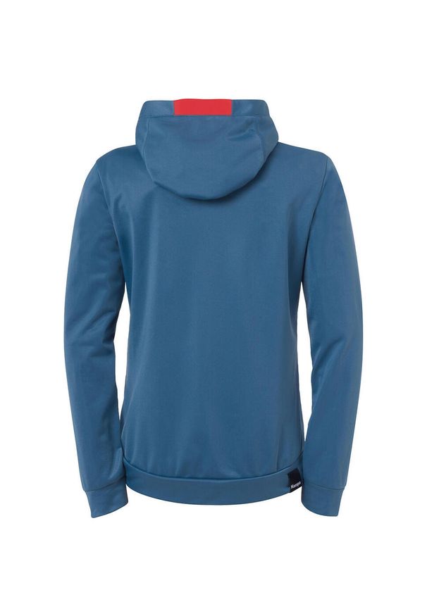 KEMPA - Bluza z kapturem dla kobiet Kempa Player. Typ kołnierza: kaptur. Kolor: czerwony, wielokolorowy, szary. Materiał: dresówka