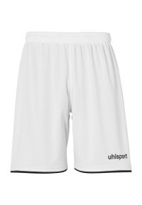 UHLSPORT - Spodnie sportowe męskie Uhlsport Club. Kolor: biały, wielokolorowy, czarny. Materiał: materiał, syntetyk. Długość: krótkie