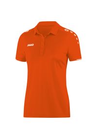 Polo Jako Classico. Typ kołnierza: polo. Kolor: pomarańczowy. Sport: piłka nożna #1
