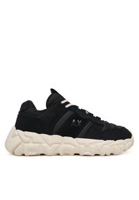 Armani Exchange Sneakersy XM001692 AF17369 UC001 Czarny. Kolor: czarny. Materiał: materiał